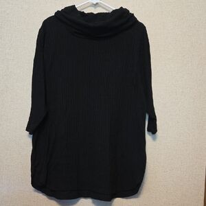 Kim Rogers Black Cowl Neck Sweater